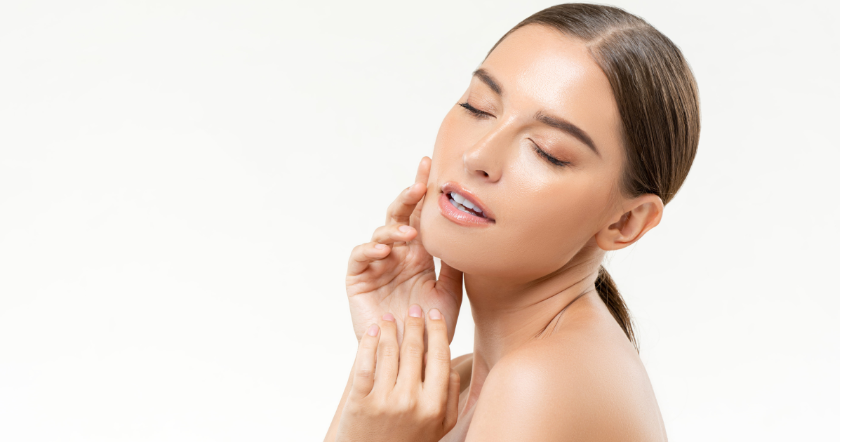 Relaxed woman enjoying HydraBody Treatment for glowing skin in Fort Myers, FL